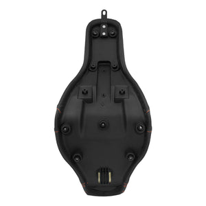 CB013405 HCMOTORKU Step-Up Gel Seat Driver Passenger Seat Orange For Harley low rider - backside
