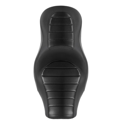 Step Up Driver Passanger Seat Stripe Black Fit For Harley Low Rider S 2018-2024 | HCmotorku