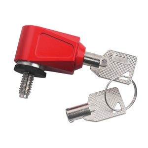 CB015702_HCmotorku_Red 1/4-20 Thread Seat Bolt Lock Anti Theft Universal for Harley Dyna Softail Touring