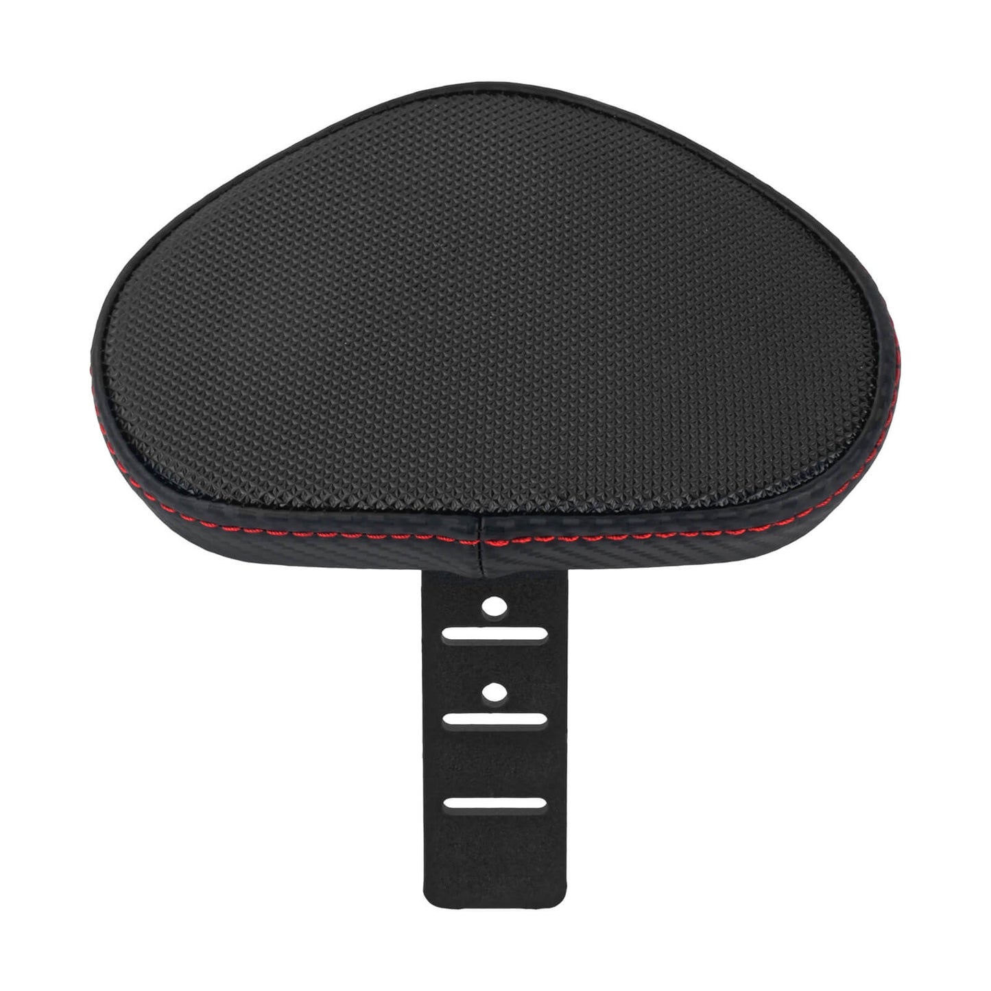 CB016609 HCmotorku Rider Passenger Seat 2-up Seat with Backrest Red Stitching for Harley Touring Backrest