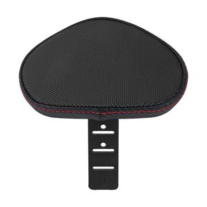 CB016609 HCmotorku Rider Passenger Seat 2-up Seat with Backrest Red Stitching for Harley Touring Backrest