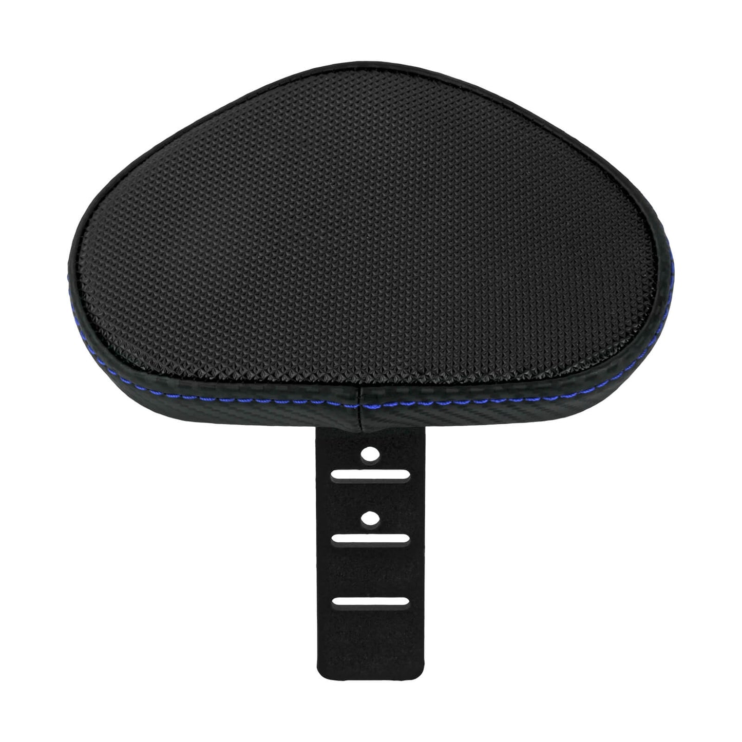 CB016610 HCmotorku Rider Passenger Seat 2-up Seat with Backrest Blue Stitching for Harley Touring Backrest