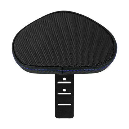 CB016610 HCmotorku Rider Passenger Seat 2-up Seat with Backrest Blue Stitching for Harley Touring Backrest