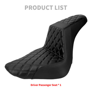 CB016901_HCmotorku_Front&Rear One-Piece Seat Two-up Seat-Black Stitching for Harley Fat Boy FLSTF ‘18-’25 Breakout FXBRS ‘23-’25 Product List