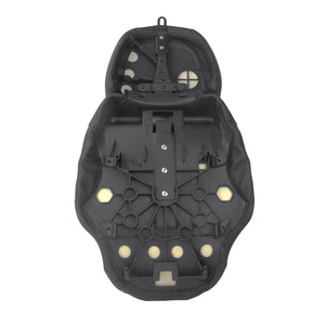 CB017401_HCmotorku_Two-up Seat W/Backrest Black Stitching for Harley Touring Street Road Glide ‘23.5-Up