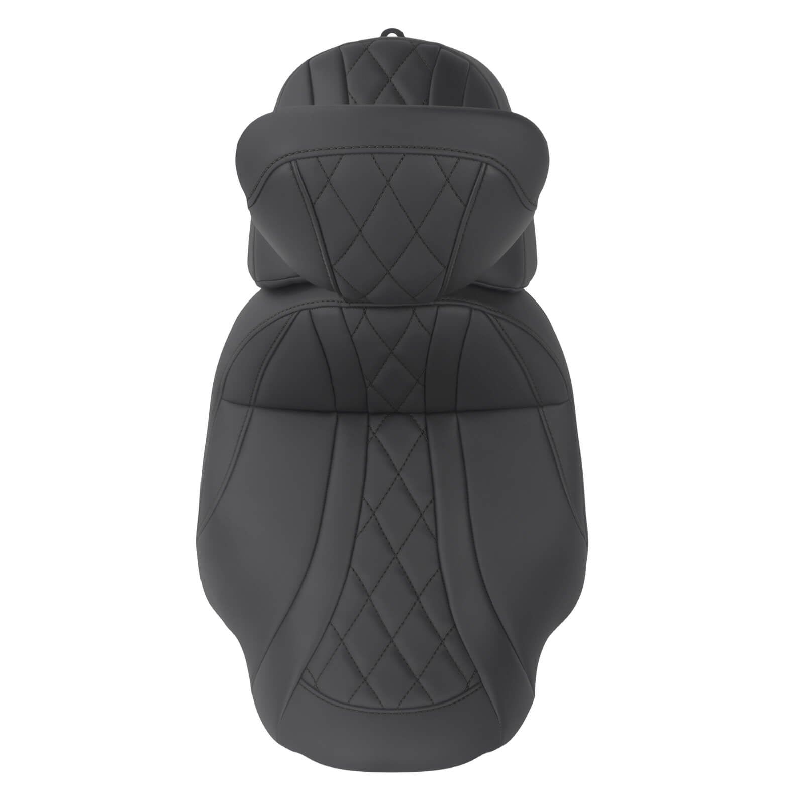 CB017401_HCmotorku_Two-up Seat W/Backrest Black Stitching for Harley Touring Street Road Glide ‘23.5-Up