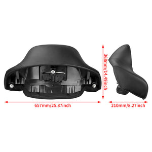 CB017501 HCmotorku Wrap Around Backrest Pad for Harley Touring '14-'25 Size