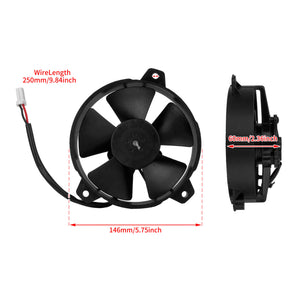 CO000901 HCmotorku Cooling Fan Replacement For Harley Size