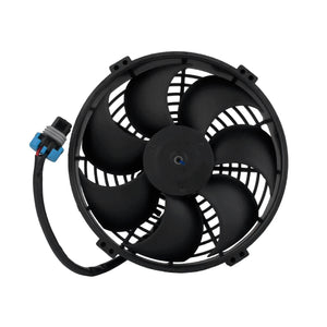 CO001001_HCmotorku_Black Plastic Radiator Cooling Fan Assembly For Harley Sportster S '22-Up