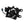CO001101_HCmotorku_Black Plastic Radiator Cooling Fan Assembly For Harley Touring '10-'16