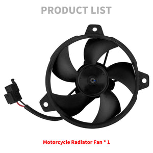 CO001201_HCmotorku_6.3" Engine Radiator Fan Replacement Cooler Assembly For Aprilia '19-'21 Product List