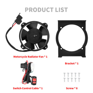 CO002001 HCmotorku Sherco Enduro Radiator Fan Kit '18-'23 Product List