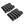 CR000601 HCmotorku Black and White CNC Cut Rocker Box Cover Fit For Harley Twin Cam