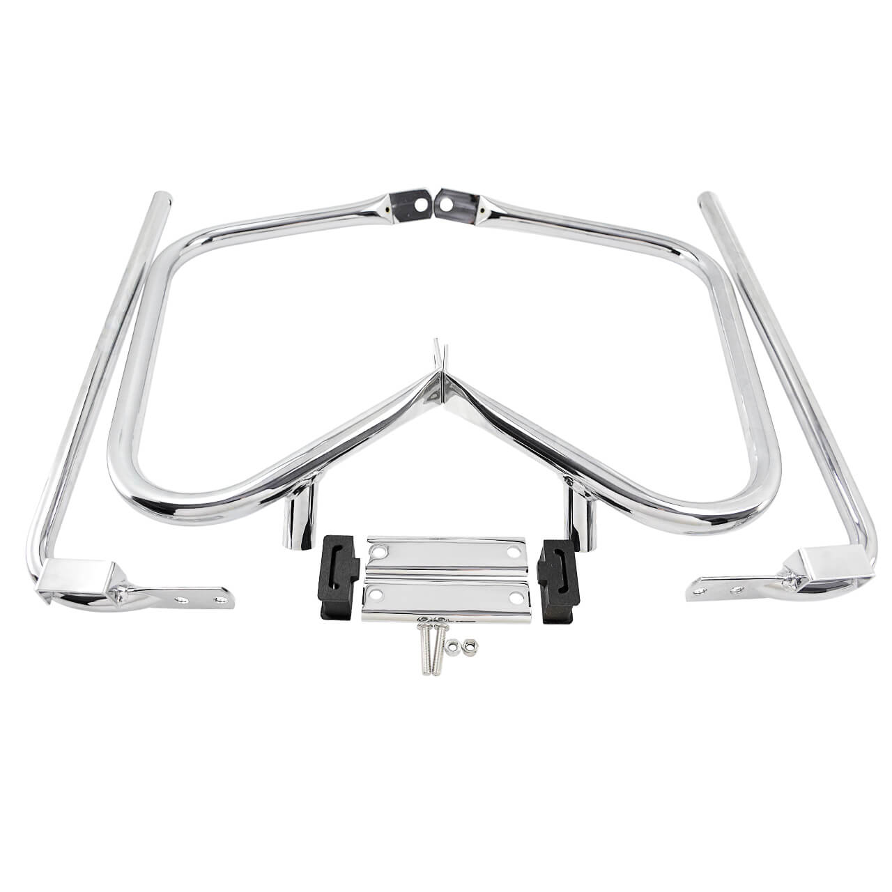 CR018102-Rear-harley-Saddlebag-Bracket-Guard-chrome