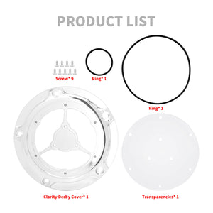 CR030102 hcmotorku CNC Aluminum Transparent Derby Cover for Harley Softail 2018-Later - product list