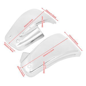 CR030201 hcmotorku Motorcycle Battery Fairing Covers For Harley - size