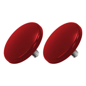 CR030403 HCmotorku Red Inner Fairing Mirror Plugs for Harley Touring Street/Electra Glide ‘96-’16
