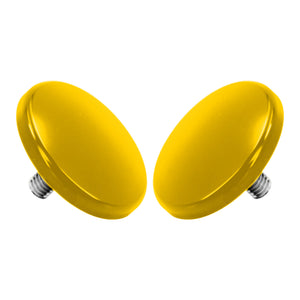 CR030404 HCmotorku Gold Inner Fairing Mirror Plugs for Harley Touring Street/Electra Glide ‘96-’16
