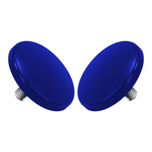 CR030405 HCmotorku Blue Inner Fairing Mirror Plugs for Harley Touring Street/Electra Glide ‘96-’16