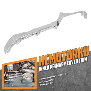 CR030901_HCmotorku_Chrome Inner Primary Cover Trim For Harley Softail ‘07-’17