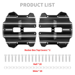 CR034501_HCmotorku_CNC Black Rocker Box Top Covers For M8 Softail ‘17-Up Touring ‘18-Up Product List