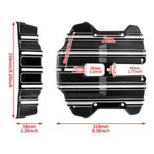 CR034501_HCmotorku_CNC Black Rocker Box Top Covers For M8 Softail ‘17-Up Touring ‘18-Up Size