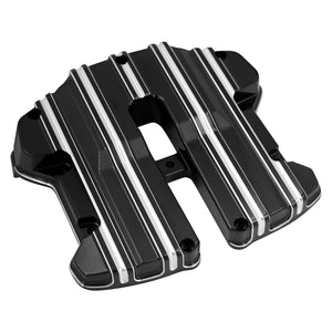CR034501_HCmotorku_CNC Black Rocker Box Top Covers For M8 Softail ‘17-Up Touring ‘18-Up
