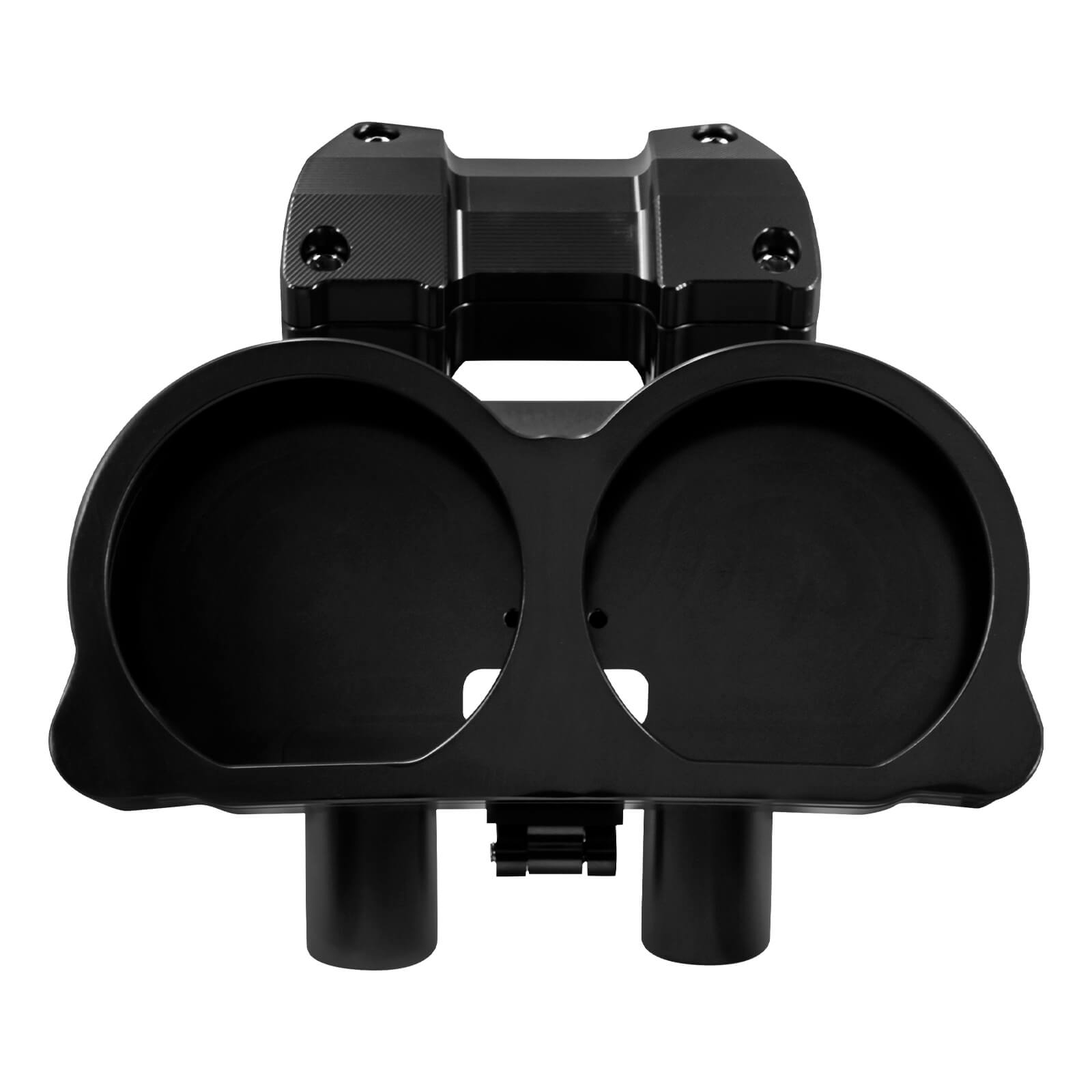 CR035101_HCmotorku_Black 8” Handlebar Riser Handlebar Clamp Support for Harley Road Glide ‘15-Up