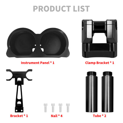 CR035101_HCmotorku_Black 8” Handlebar Riser Handlebar Clamp Support for Harley Road Glide ‘15-Up Product List