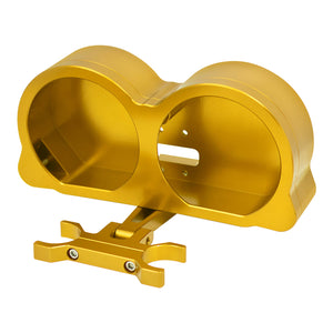 CR035103_HCmotorku_Gold 8” Handlebar Riser Handlebar Clamp Support for Harley Road Glide ‘15-Up