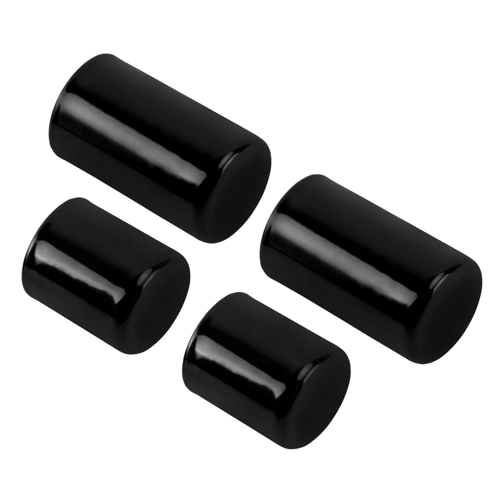 CR036001 HCmotorku Black Heavy Duty Iron Hardware Point Cover Kit For Harley Touring ‘09-’23