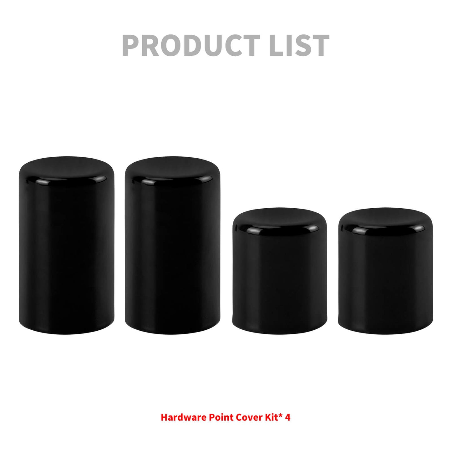 CR0360_HCmotorku_Iron Hardware Point Cover Kit For Harley Touring ‘09-’23 Product List