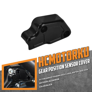 CR036701_HCmotorku_Black Billet Aluminum Clutch Cover for Harley Touring '23.5-'26 Softail '25-'26