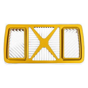 CR037004_HCmotorku Oil Cooler Cover Harley Touring 24-up Gold