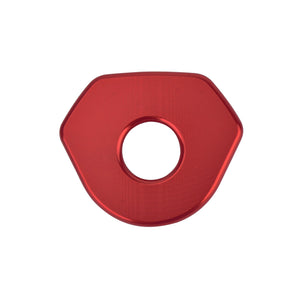 CR037103 HCmotorku Ignition Switch Fork Lock Cover For Harley Touring '23-Up Red