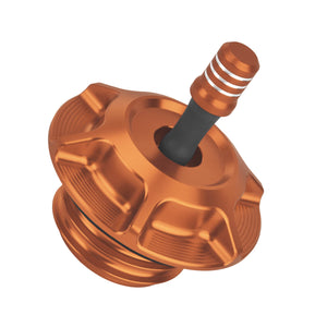 CR037207_HCmotorku_ CNC Aluminum Club Style Fuel Gas Cap Upgrade for Harley Dyna Softail Touring Orange