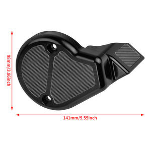 CR0381 HCmotorku Timing Cover with Carbon Fiber For Harley Touring FLHX FLTRX '23-Up Size