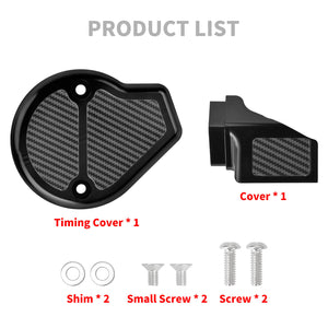 CR0381 HCmotorku Timing Cover with Carbon Fiber For Harley Touring Product List