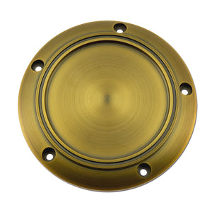 Classic Bronze Harley Derby Cover - Evo, Dyna, Softail, Touring | HCmotorku