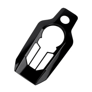 FR000901 HCmotorku Black/Chrome Dash Center Console Cover Insert For Honda Gold Wing GL1800 ‘18-’23