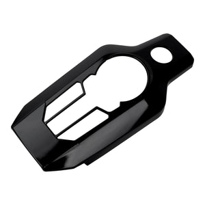 FR000901 HCmotorku Black/Chrome Dash Center Console Cover Insert For Honda Gold Wing GL1800 ‘18-’23