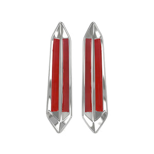 FR001202_HCmotorku_Sleek Front Windscreen Accent Trim Cover For Honda Gold Wing GL1800 '18-'24 Chrome