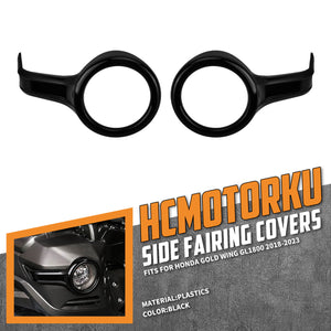 FR001501 HCmotorku Fog Lamp for Honda Gold Wing GL1800 '18-'23 Black
