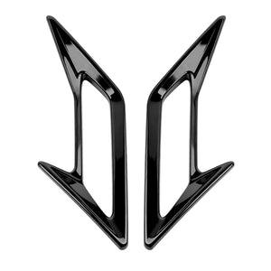 FR001701_HCmotorku_ABS Front Fender Vent Accent Fairing for Honda Goldwing GL1800 '18-'23 Black