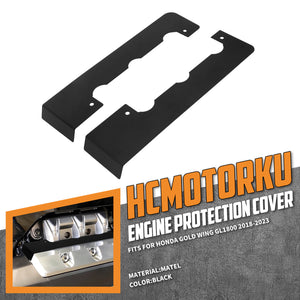 FR002601_HCmotorku_Rugged Metal Engine Case Protector Cover For Honda Gold Wing '18-'23