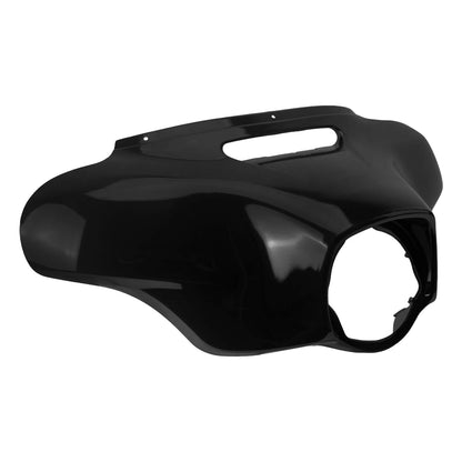 FR003101_HCmotorku_Vivid Black Front Batwing Outer Fairing for Harley Touring ‘14-’24