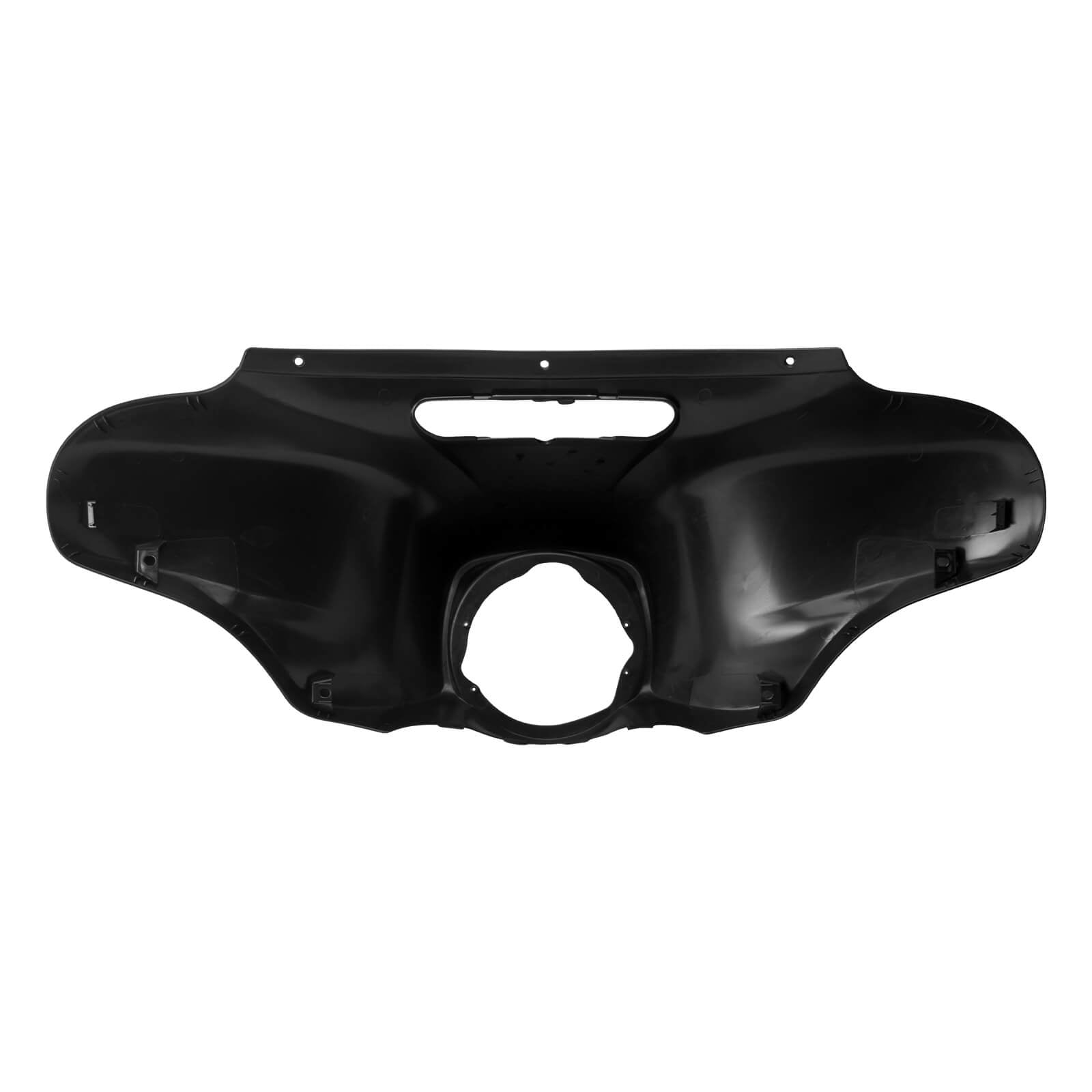 FR003101_HCmotorku_Vivid Black Front Batwing Outer Fairing for Harley Touring ‘14-’24