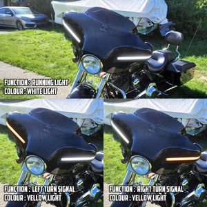 FR003102_HCmotorku_Front Batwing Outer Fairing with LED Turn Signal for Harley Touring ‘14-’24