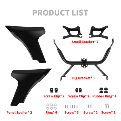 FR003301 HCmotorku Complete Chin Fairing Spoiler for harley road glide 2024 - product list