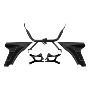 FR003303_HCmotorku_Gloss Black Side Spoilers Fairing with Bracket for Harley CVO Road Glide ‘23-’25